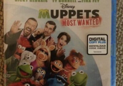 Muppets Most Wanted DVD Blue Ray