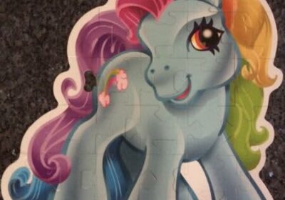 My little pony puzzle & 1 figurine