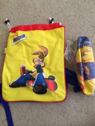 Nesquik bag & basketball