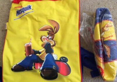 Nesquik bag & basketball