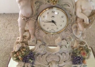 Antique Porcelian Clock