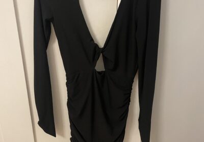 Bec & Bridge black mini dress