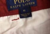 Polo Ralph Lauren boys red shorts