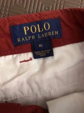 Polo Ralph Lauren boys red shorts