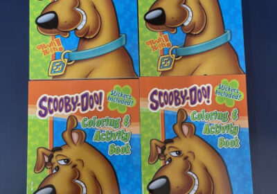 Scooby doo colouring books