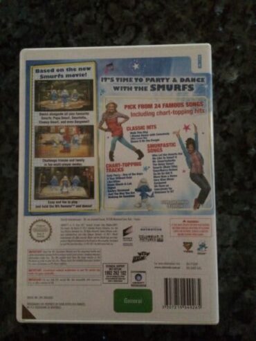 Smurfs Dance Party Wii Game