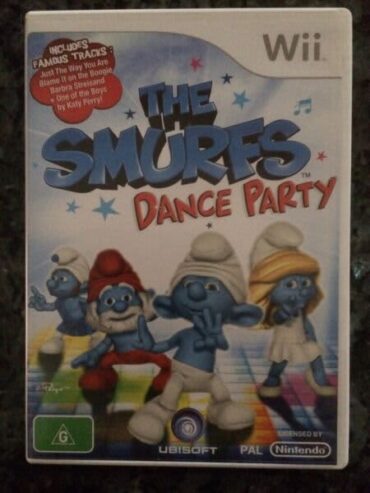 Smurfs Dance Party Wii Game