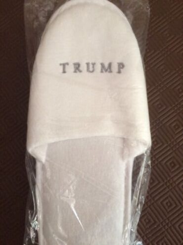 Trump Hotel Slippers