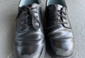 Black Clark’s Daytona senior school shoes