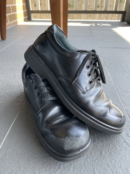 Black Clark’s Daytona senior school shoes