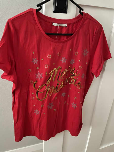 Ladies Christmas tshirt