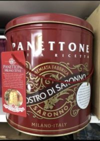 Panettone Empty Tin