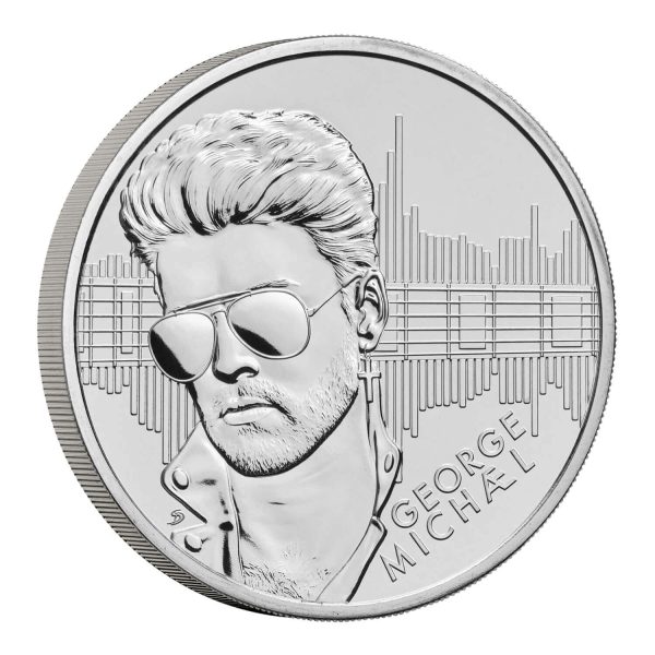 George Michael 2024 UK £5 Brilliant Uncirculated Coin