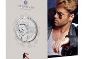 George Michael 2024 UK £5 Brilliant Uncirculated Coin