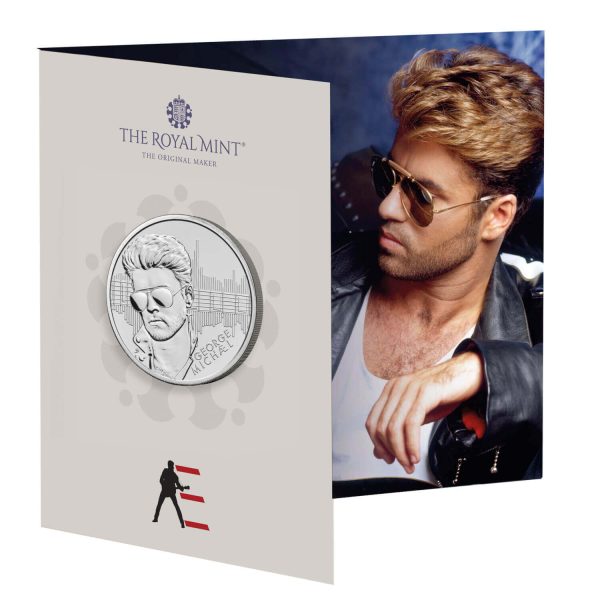 George Michael 2024 UK £5 Brilliant Uncirculated Coin