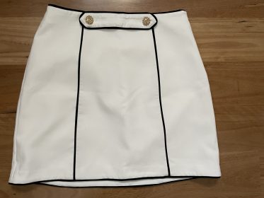 Portmans white lined skirt