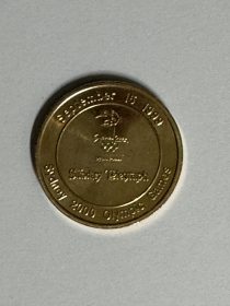 Medal – Sydney 2000 Olympic Games – 1 Year to go