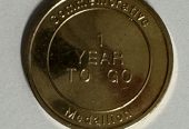 Coin Medal – Sydney 2000 Olympic Games – 1 Year to go