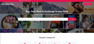 Marketfair TPS Community Marketplace Website