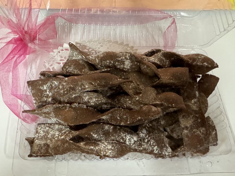 Italian Chocolate Crostoli