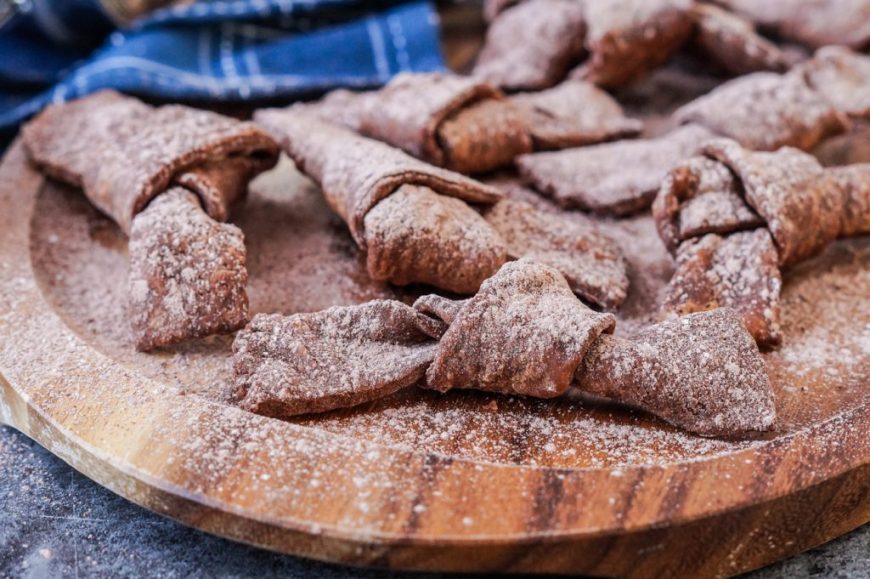 Italian Chocolate Crostoli