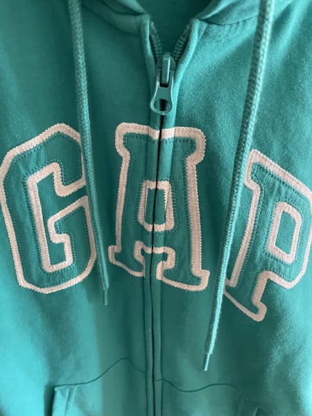 GAP ladies green hoodie