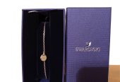 SWAROVSKI Women Ginger Disc Chain Slide Bracelet