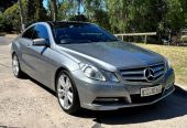 2012 Mercedes-Benz E350 Elegance 7 Sp Automatic G-tronic 2d Coupe