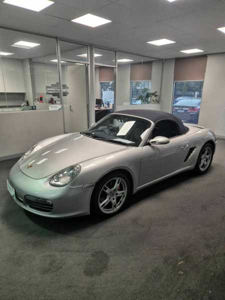 2006 Porsche Boxster S Silver Convertible