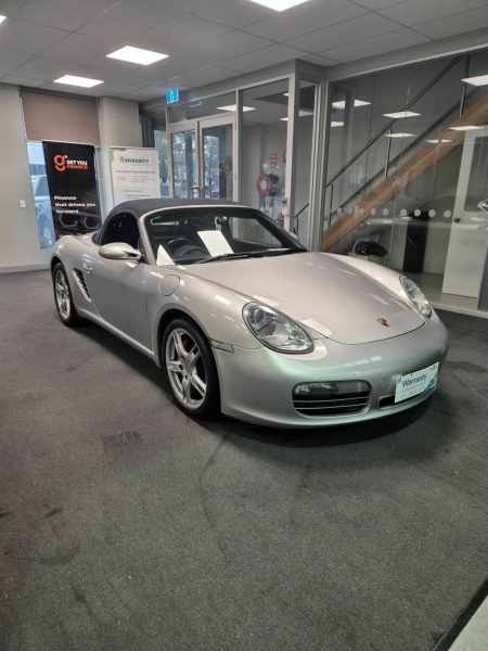 2006 Porsche Boxster S Silver Convertible