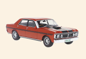 Australian Cars Issue 5 – Ford XY Falcon GT (1970) – 1:43 Scale Model