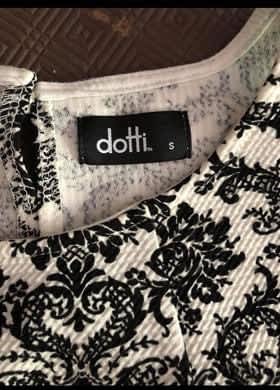 Dotti Damask Peplin Top