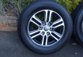 Ford Ranger Wildtrak Alloy Wheels& Bridgestone Tyres Set of 4, ALL NEW