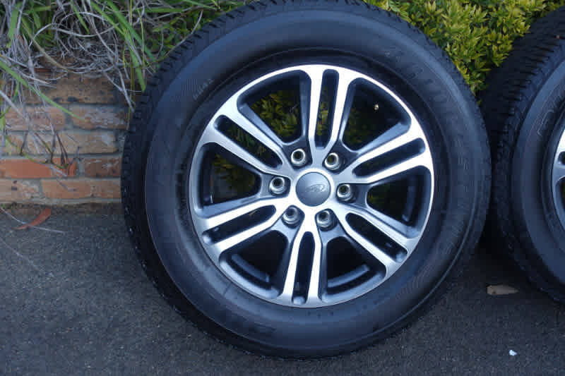 Ford Ranger Wildtrak Alloy Wheels& Bridgestone Tyres Set of 4, ALL NEW