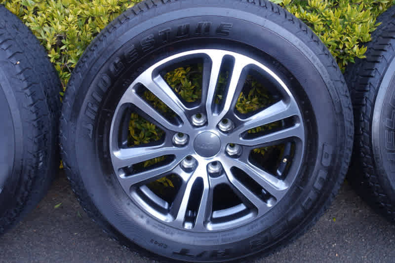 Ford Ranger Wildtrak Alloy Wheels& Bridgestone Tyres Set of 4, ALL NEW