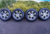 Ford Ranger Wildtrak Alloy Wheels& Bridgestone Tyres Set of 4, ALL NEW