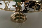 Gold LV Designer Cake Stand and Tray