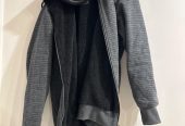 Industrie Men’s Black and Grey Jacket