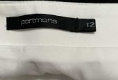 Ladies white Portmans lined skirt