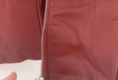 Men’s Red and Burgundy Jacket