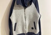 Plot Men’s Grey and Navy Jacket