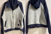 Plot Men’s Grey and Navy Jacket