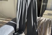 UNIQLO Women’s Grey and Black Trousers