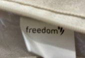 White Freedom Furniture Cushion