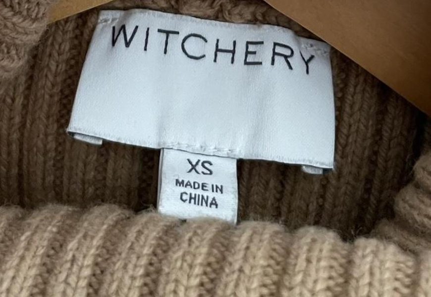 Witchery Women’s Tan and Brown Jumper