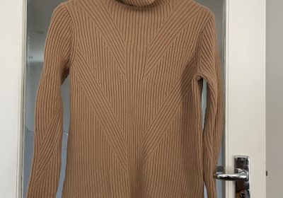 Witchery-Womens-Tan-and-Brown-Jumper