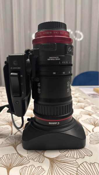 Canon CN-E 18-80mm T4.4 Compact-Servo Cine Cinema Zoom Lens EF Mount