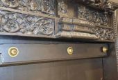 Antique Decorated Wooden Door