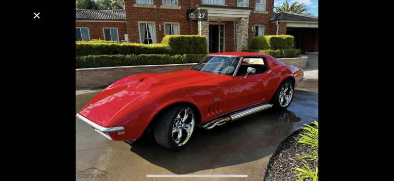 1968 CHEVROLET CORVETTE All Others 4 SP MANUAL 2D COUPE