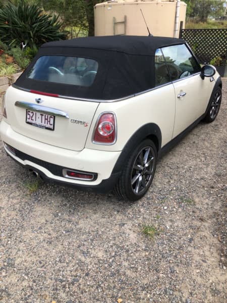 2013 Mini Cooper S Cabrio 6 Sp Manual 2d Convertible